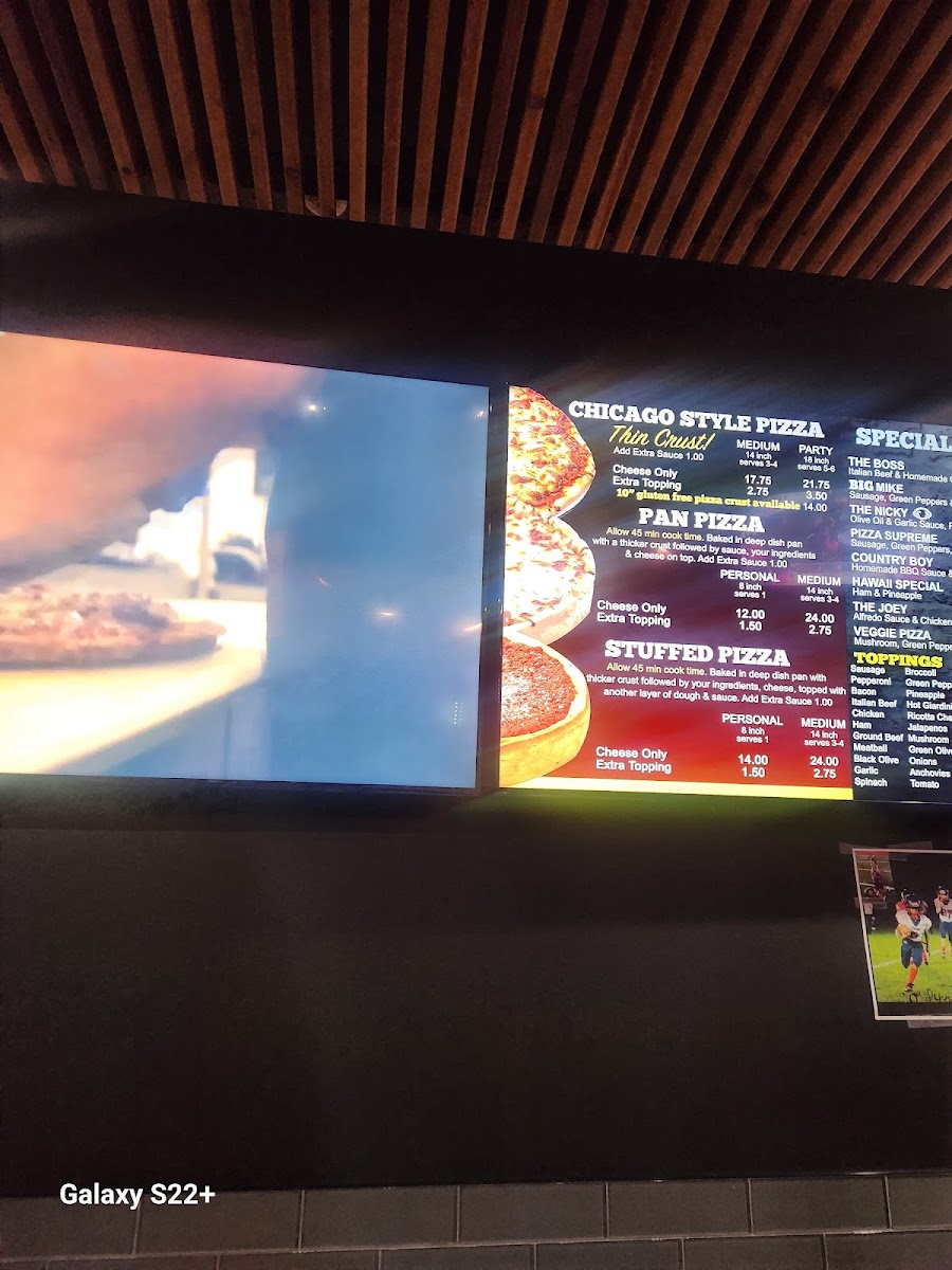 Joey's Red Hots Menu - Image 5